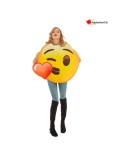 Deguisement emoji bisous coeur - TU