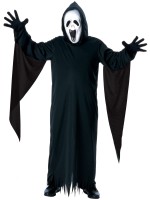 Screaming ghost costume for children