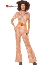 Déguisement Funky 70's Chick - Combinaison Déguisement Funky 70's Chick - Combinaison