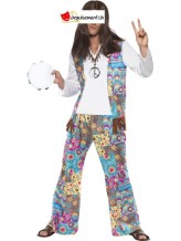 Déguisement groovy hippie Déguisement groovy hippie