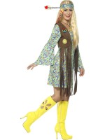 Hippie dress with fringe disguise woman