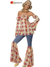 Déguisement hippie vintage 1970' Déguisement hippie vintage 1970'