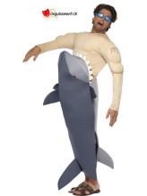 Déguisement homme dans requin taille unique Déguisement homme dans requin taille unique