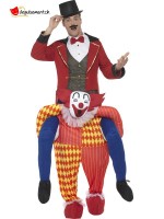 Déguisement homme sur épaule clown - Taille unique