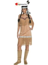 Déguisement Indienne beige femme Déguisement Indienne beige femme