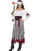 Déguisement Lady pirate lignée femme Déguisement Lady pirate lignée femme