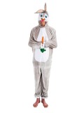 Deguisement Lapin Gris 180cm