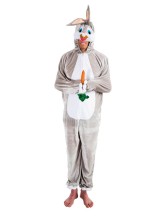 Deguisement Lapin Gris 180cm Deguisement Lapin Gris 180cm