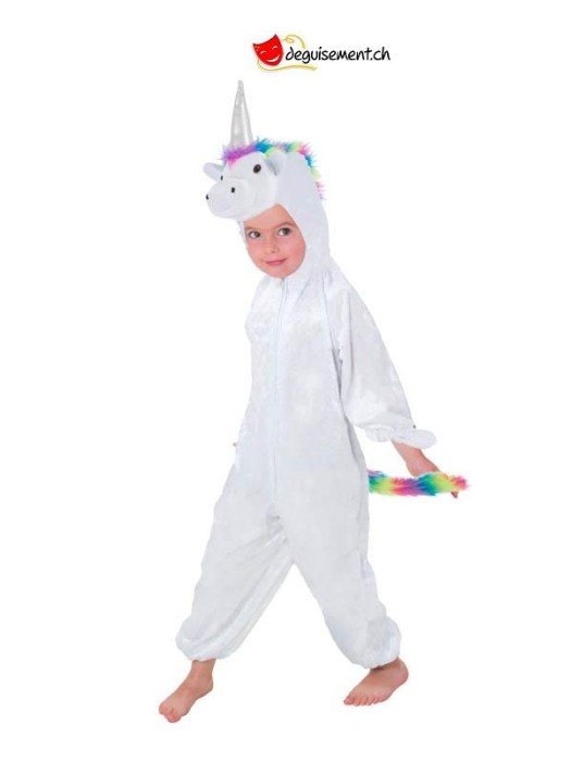 Child's white unicorn costume