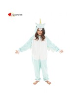 Child's green unicorn costume Child's green unicorn costume