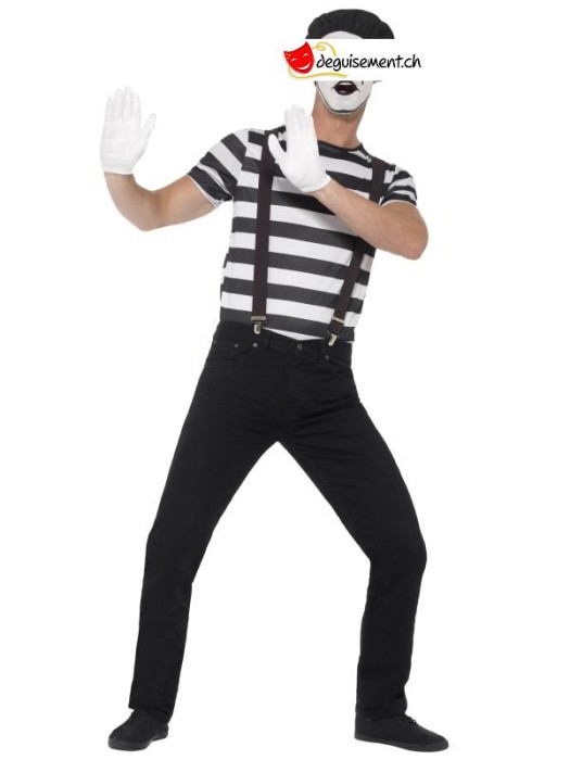 Déguisement de mime homme