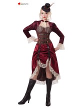 Costume della signora Steam Costume della signora Steam