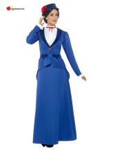 Costume da tata di epoca vittoriana Costume da tata di epoca vittoriana