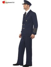 Deguisement pilote bleu Deguisement pilote bleu