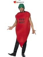 Chilli Pepper Costume, Red