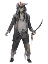 Costume da pirata fantasma per uomo Costume da pirata fantasma per uomo