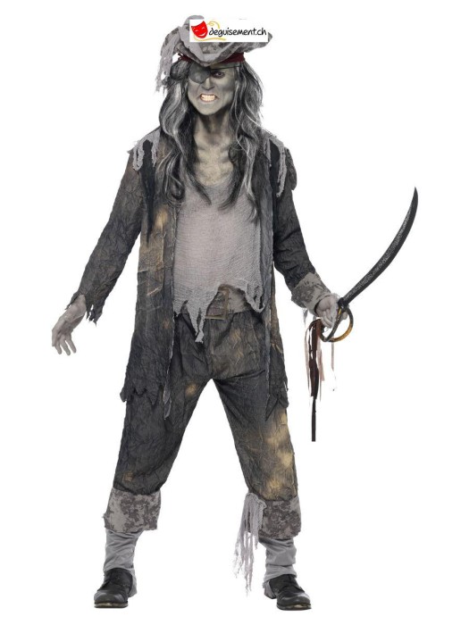 Déguisement Pirate Fantôme homme