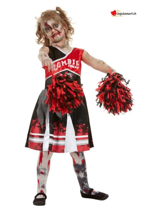 Zombie cheerleader travestimento - ragazza