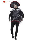 Déguisement poncho bandit jour des morts - Taille unique