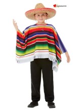 Travestimento da Poncho messicano per bambini Travestimento da Poncho messicano per bambini