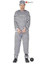 Black and white prisoner disguise Black and white prisoner disguise