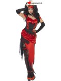Deguisement robe diablesse deluxe