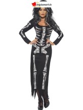 Deguisement robe squelette Deguisement robe squelette