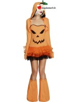 Fever Pumpkin Costume Tutu Dress