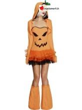Deguisement robe tutu citrouille Deguisement robe tutu citrouille