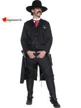 Déguisement Sherif Western noir M Déguisement Sherif Western noir M