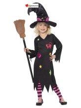 Deguisement sorcière noire - fille Deguisement sorcière noire - fille