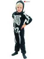 Baby costume skeleton