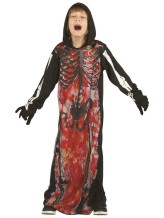 Déguisement Squelette en feu enfant