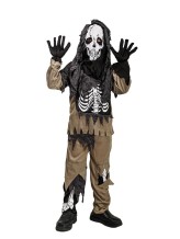 Déguisement squelette zombie