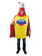 Déguisement Super Pastis - taille unique