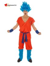Blue Super Saiyan disguise - Adult Blue Super Saiyan disguise - Adult