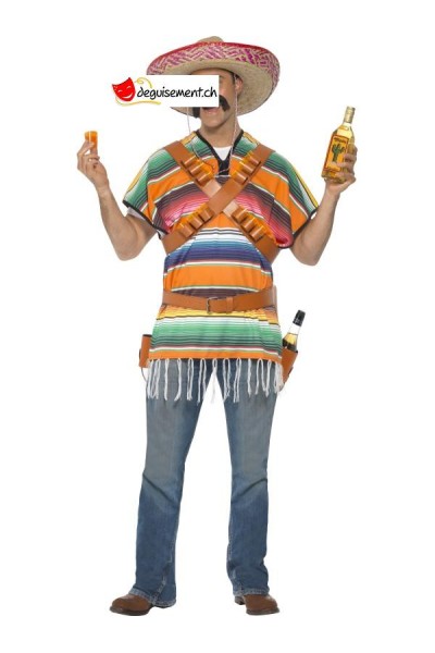 Déguisement tequila shooter homme taille unique Déguisement tequila shooter homme taille unique