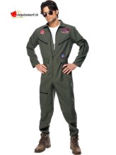 Green Top Gun Costume Green Top Gun Costume