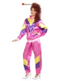 80s pink training costume