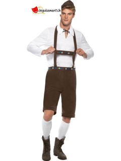 Déguisement Tyrolien brun homme