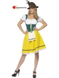 Costume Oktoberfest giallo e verde