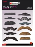 Diverses moustaches - 12 pièces