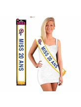 Echarpe MISS 20 ANS Echarpe MISS 20 ANS