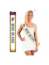 Echarpe MISS 60 ANS Echarpe MISS 60 ANS