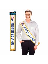 Echarpe MISTER 20 ANS Echarpe MISTER 20 ANS