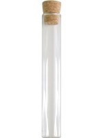 Transparent glass test tube 15cm