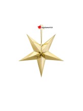 Paper star - gold - 45cm Paper star - gold - 45cm