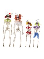 Family of clown skeletons to hang<br>