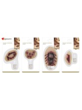 Falsche Narbe - zufälliges Muster