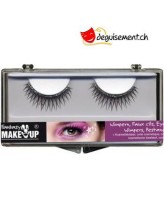 Faux cils noir - paillettes fantasy Faux cils noir - paillettes fantasy